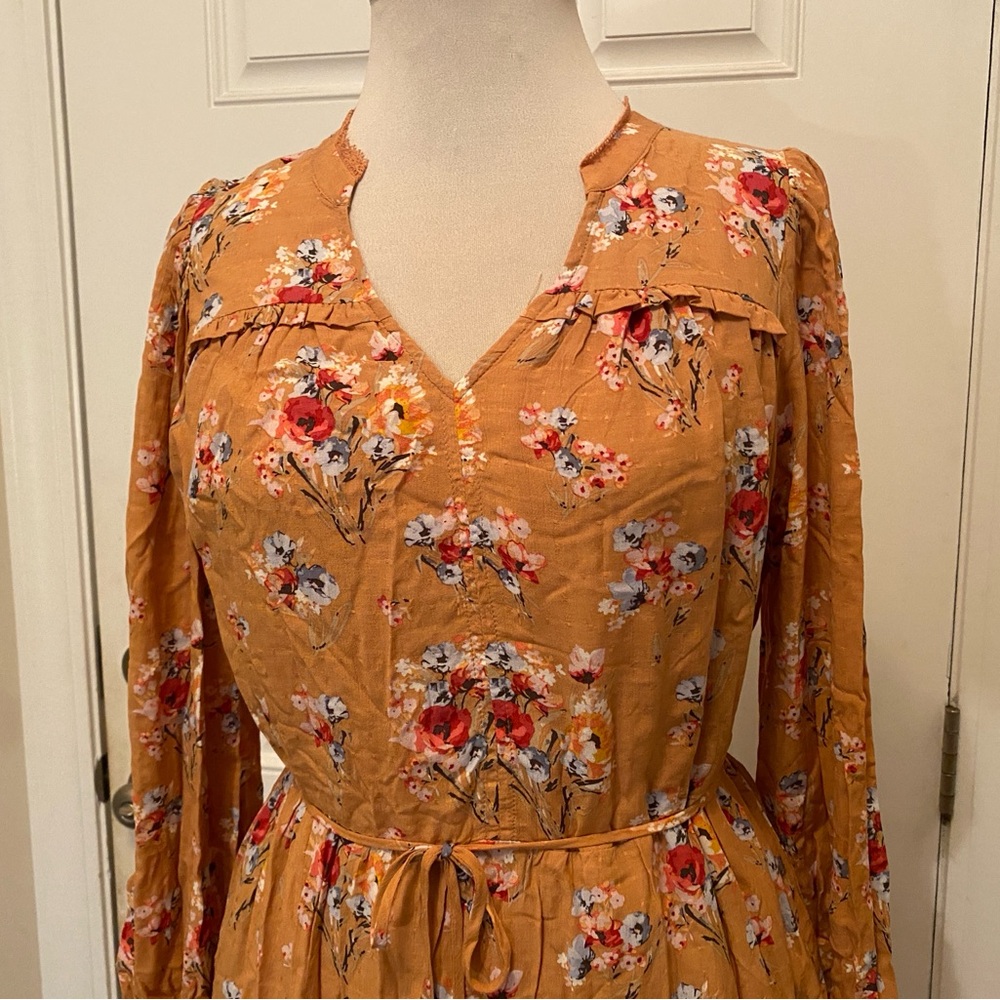 Matilda Jane Floral  V-Neck dress. Sz S. NWT. - Picture 3 of 7